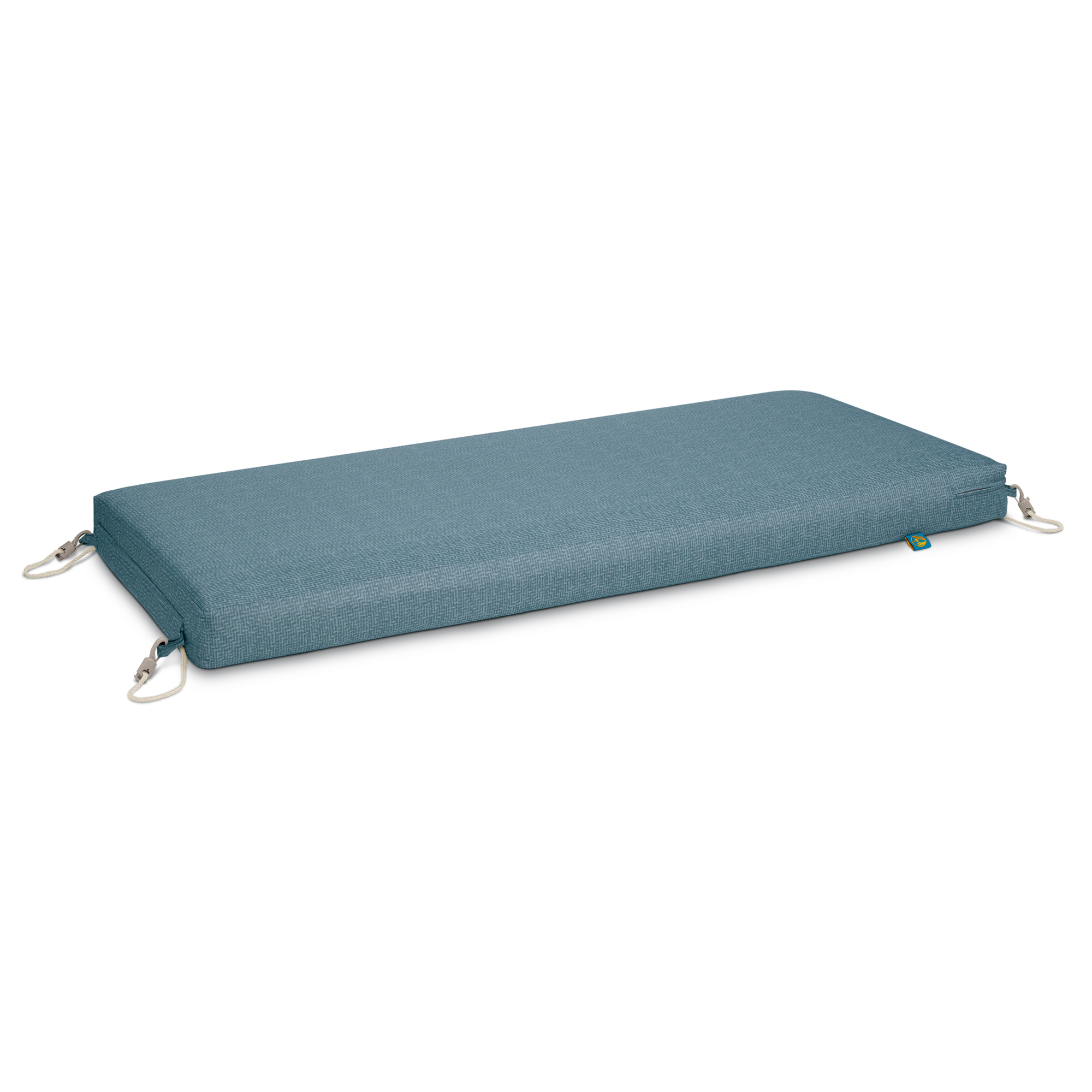 Classic Accessories Duck Covers Weekend All-Weather Outdoor Bench Cushion — Blue Shadow, Model# CBSBN42183
